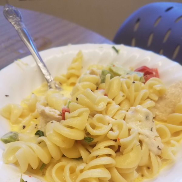 Chicken Rotini Stovetop Casserole
