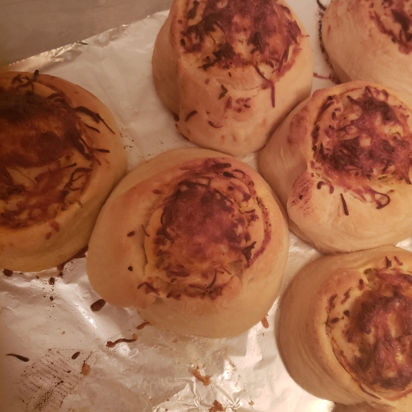 Garlic and Parmesan Dinner Rolls