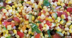 Easy Corn Salad — Great Side for BBQs