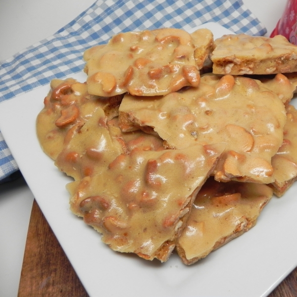 Microwave Cashew Brittle