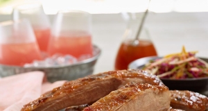 Peach Glazed Ribs