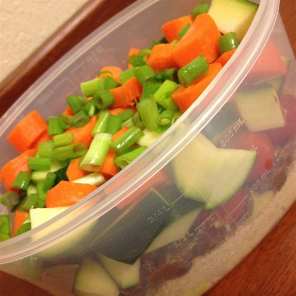 Healthy Stuffed Salad