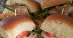 Grilled Chicken Pineapple Sliders