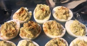 Avocado and Bacon-Stuffed Eggs