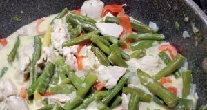 Coconut Chicken with Green Beans