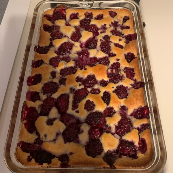 Baking Mix Blackberry Cobbler