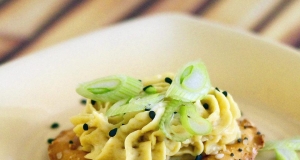 Asian Deviled Egg Pretzel Crisps®