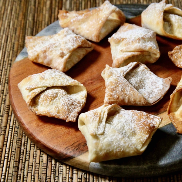 Air-Fried Sweet Wontons