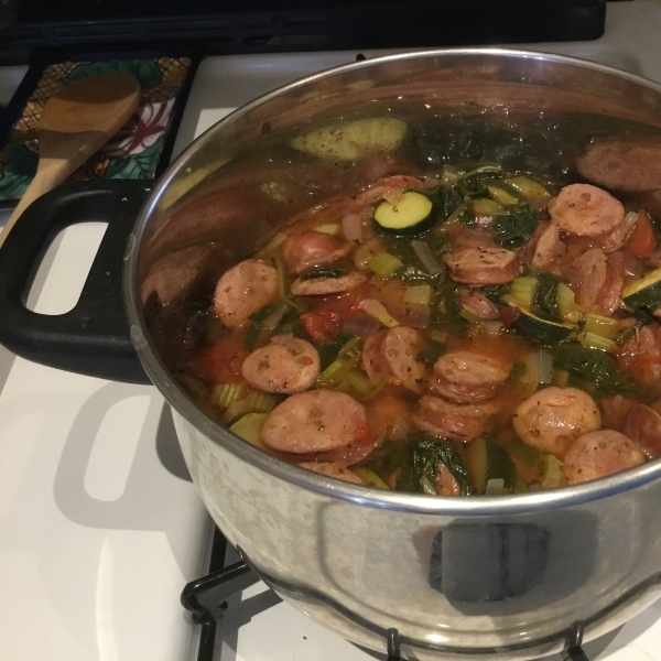 Sausage and Zucchini Soup