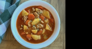 Easy Ground Turkey Stew