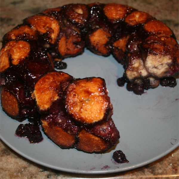 Blueberry Monkey Bread