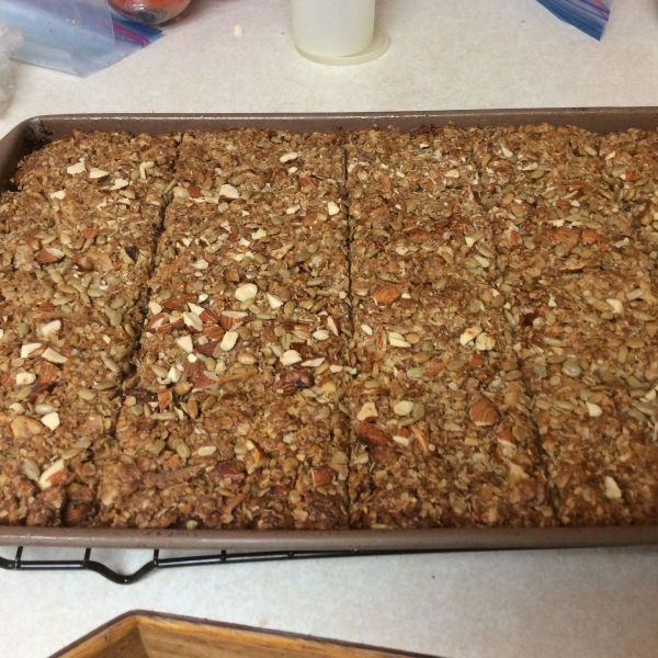 Toasted Coconut Granola Bars