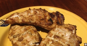 Grilled Peanut Chicken