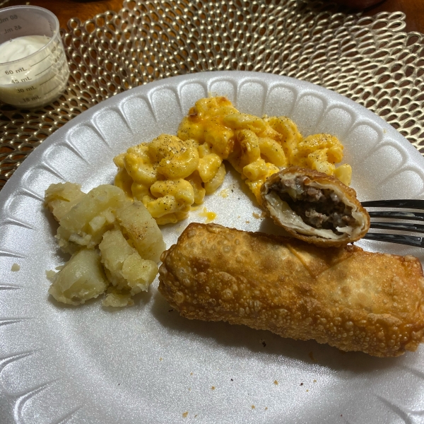 Philly Cheesesteak Egg Rolls