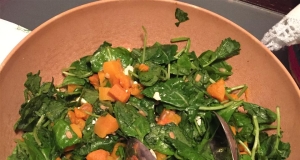Autumn Butternut and Kale Salad with Maple Vinaigrette