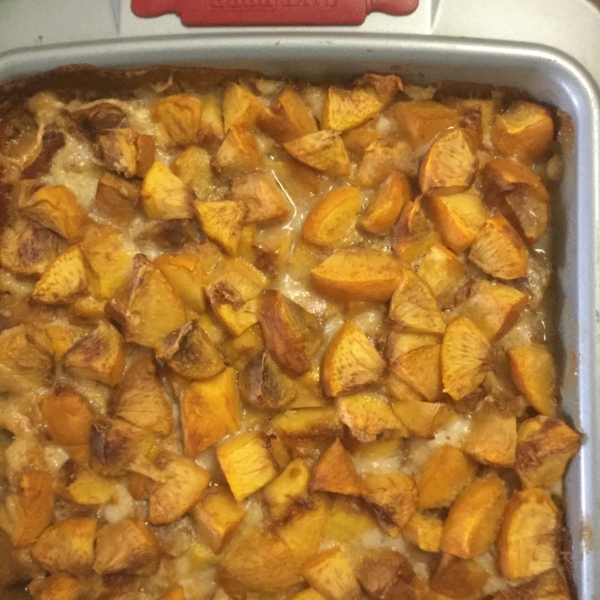 Gluten-Free Fresh Peach Cobbler