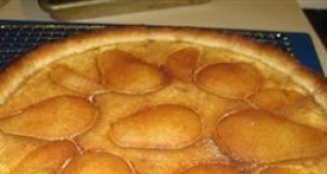Pear Tart with Shortbread Crust