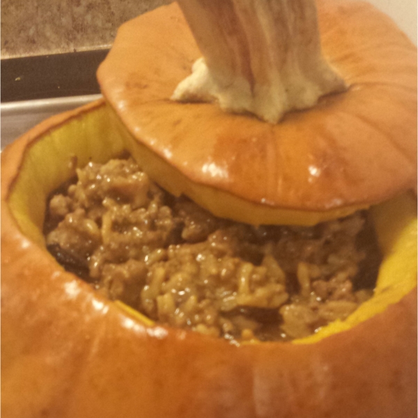Savory Stuffed Pumpkin