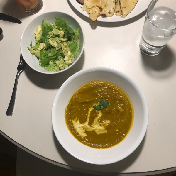 Carrot and Coriander Soup II