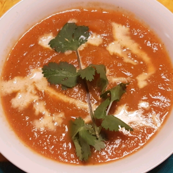Carrot and Coriander Soup II