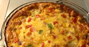 Impossibly Easy Ham and Asparagus Pie