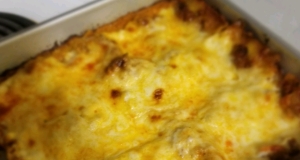Oven-Ready Lasagna with Meat Sauce and Bechamel