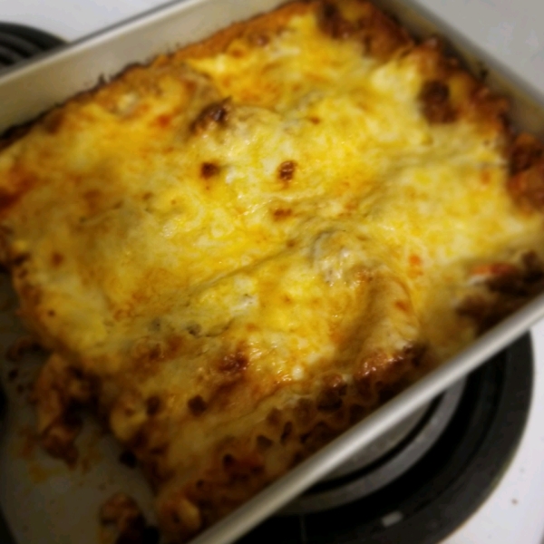Oven-Ready Lasagna with Meat Sauce and Bechamel