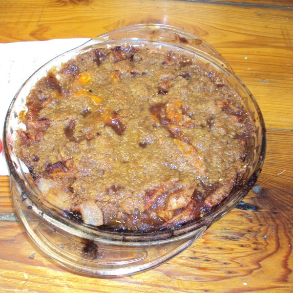 Pear and Cheddar Crisp