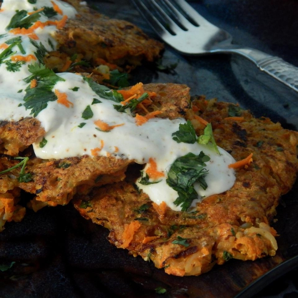 Shirataki-Carrot Curry Croquettes
