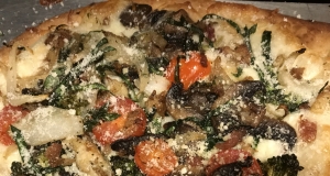 Naan Veggie Pizza
