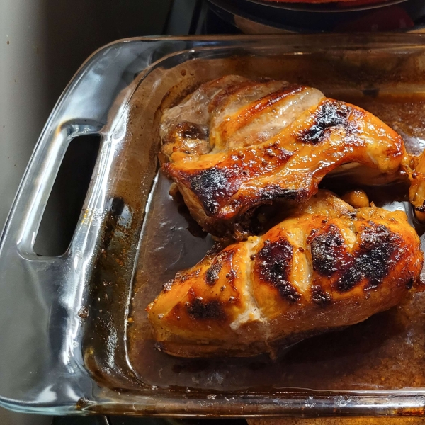 Grilled Maple-Chipotle Chicken