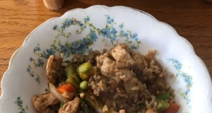Veggie-Packed Chicken Fried Rice