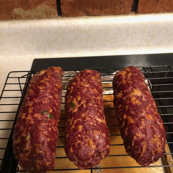 Venison Cheddar Jalapeño Summer Sausage