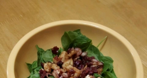 Thanksgiving Spinach Salad