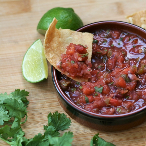 Simple Smoked Salsa