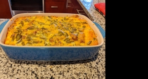 Sausage Hashbrown Breakfast Casserole