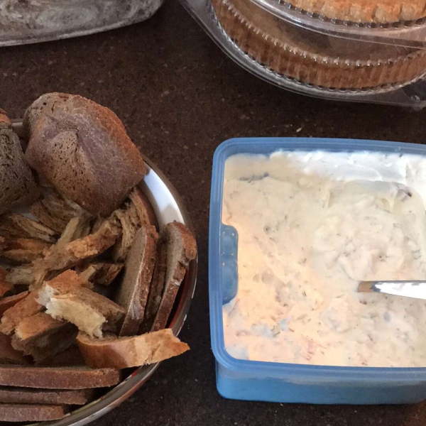Rye Bread Boat Dip