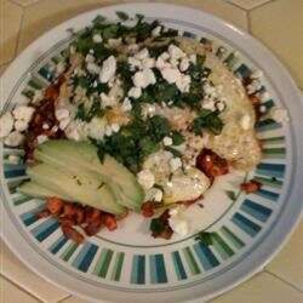 Greek Cowboy Hash and Eggs