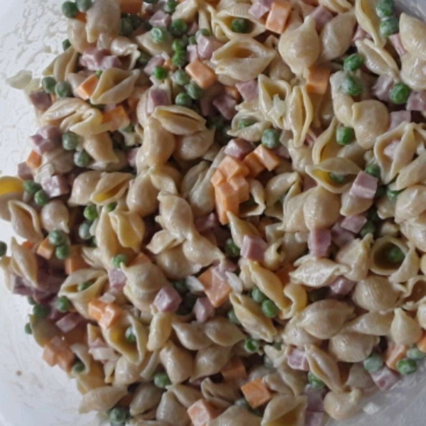 Ham and Shell Salad