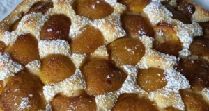 Plum Torte with Peeled Italian Plums