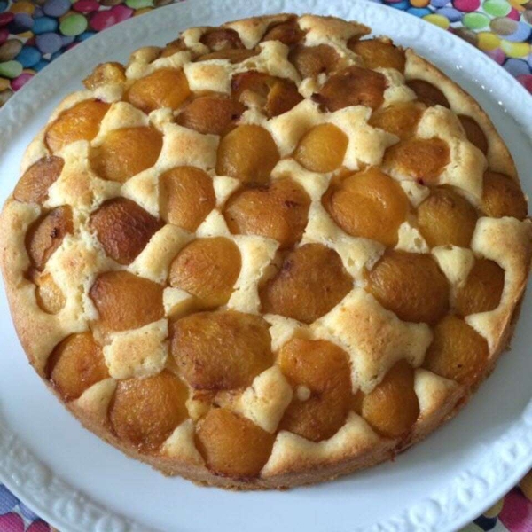 Plum Torte with Peeled Italian Plums