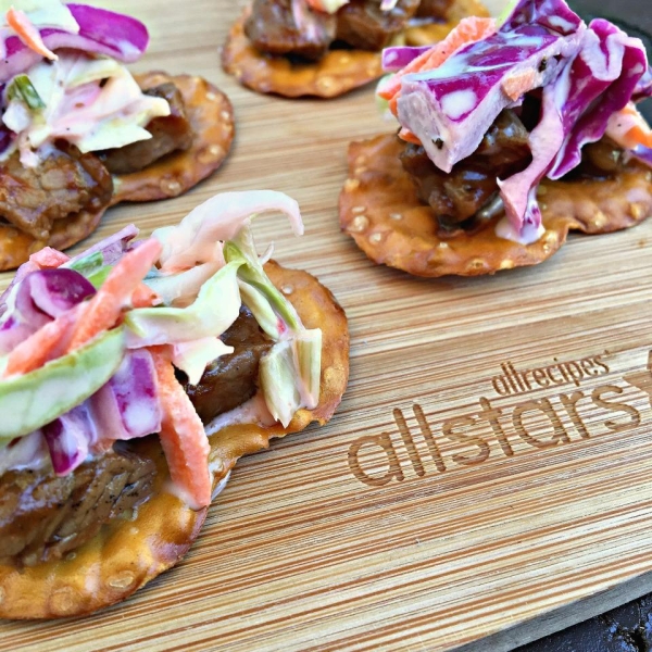 Barbecue and Coleslaw Pretzel Crisps® Bites