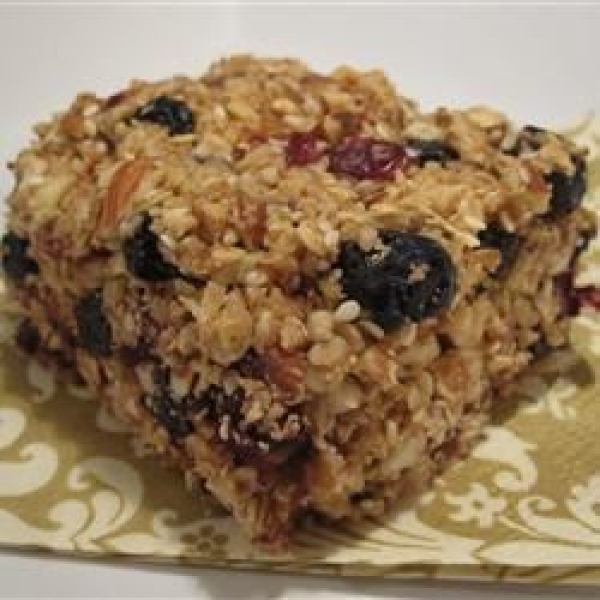 Blueberry-Almond Energy Bars