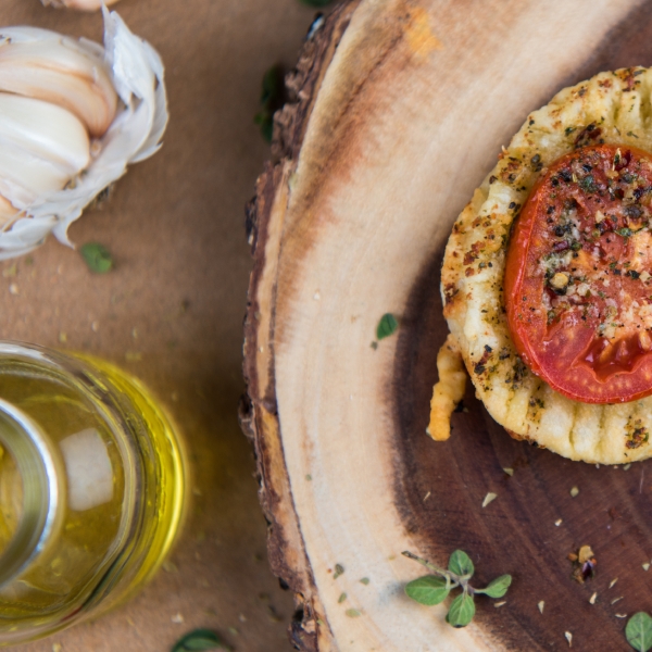 Stuffed Pull Apart Tomato Tart