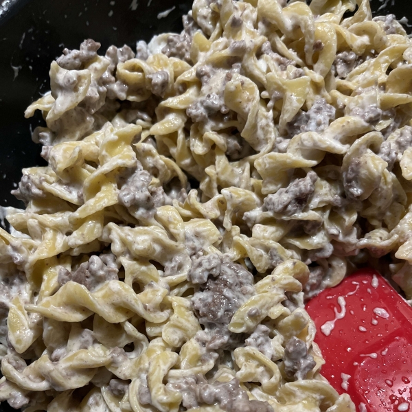 Simple Beef Stroganoff