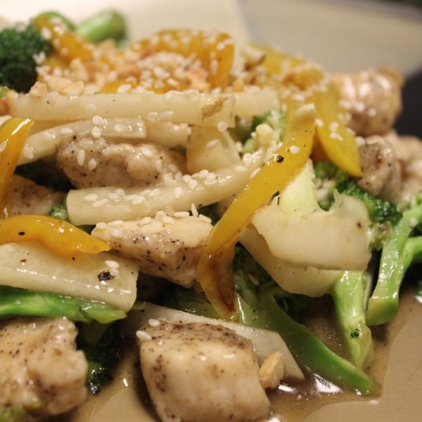 Asian-Style Chicken and Vegetables
