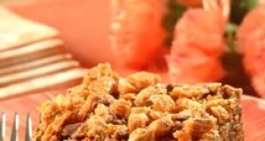 Crumble-Topped Chocolate Peanut Butter Cake