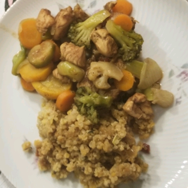 Caribbean Jerk Stir-Fry