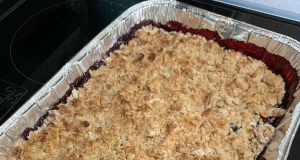 Crumbly Blackberry Cobbler