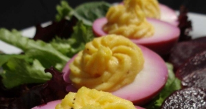 Deviled Pickled Eggs